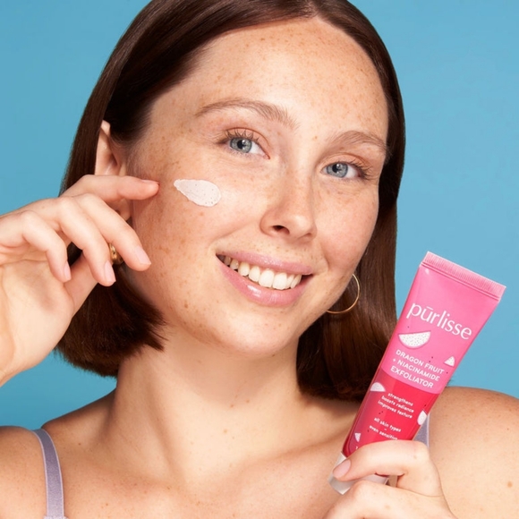 🆕Pùrlisse Dragon Fruit Exfoliator | Full-sized | All Skin Types - Picture 2 of 12